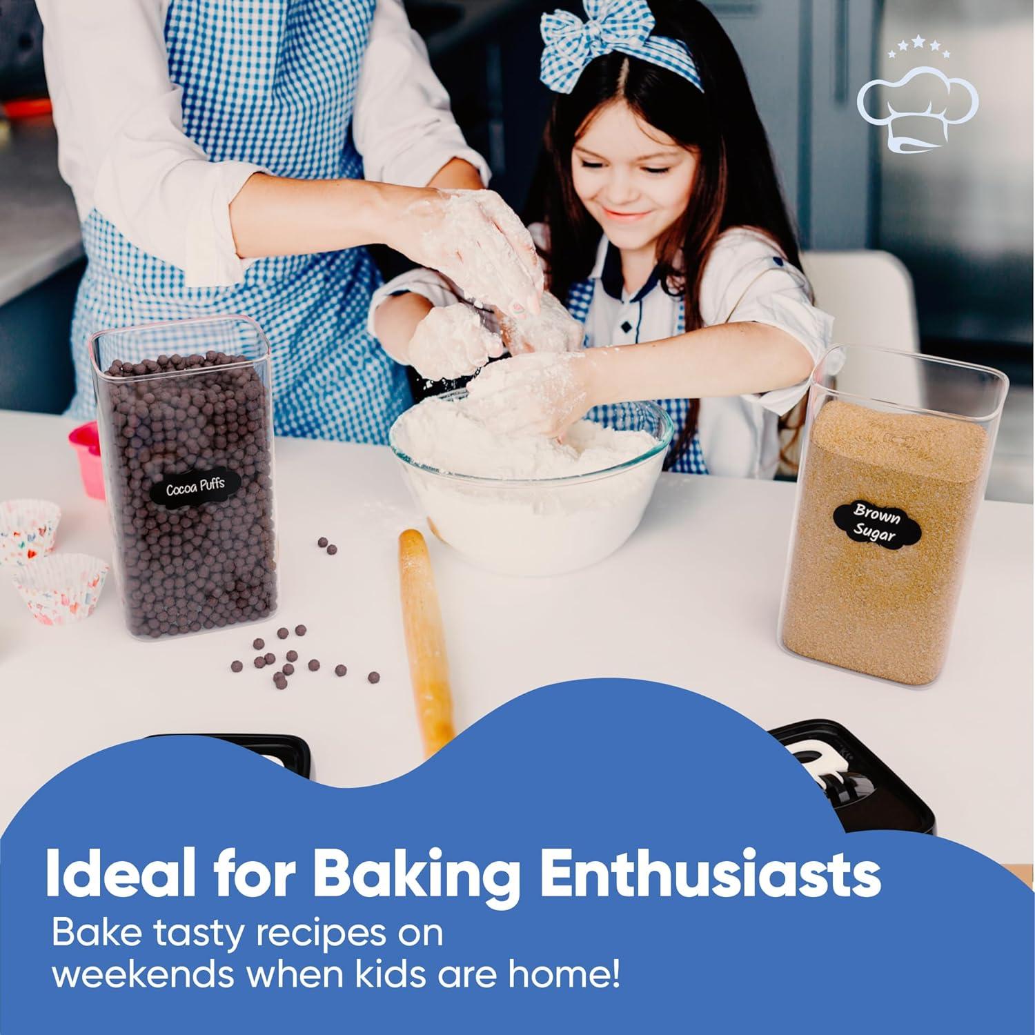 Cajas de Almacenamiento de Alimentos Chef's Path 4pcs 3.2L