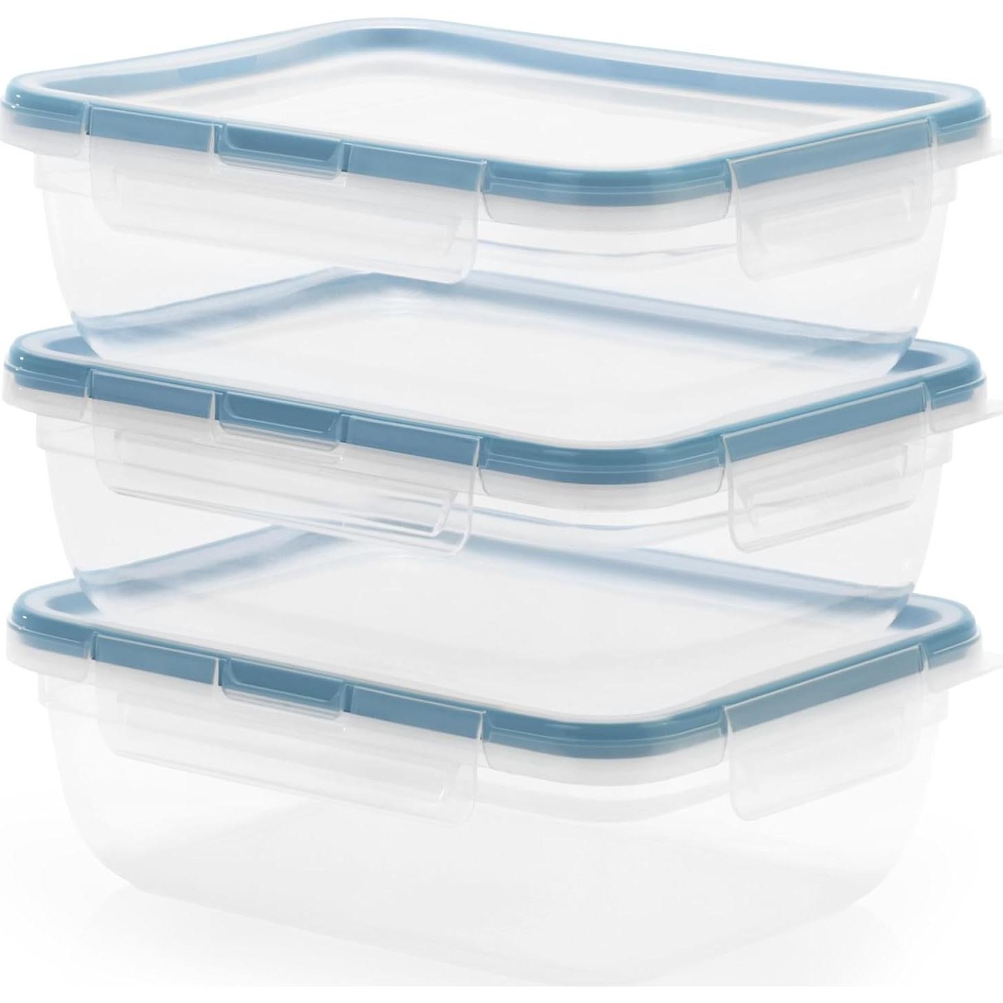 Juego de 3 Contenedores Rectangulares Snapware 8.5 Tazas