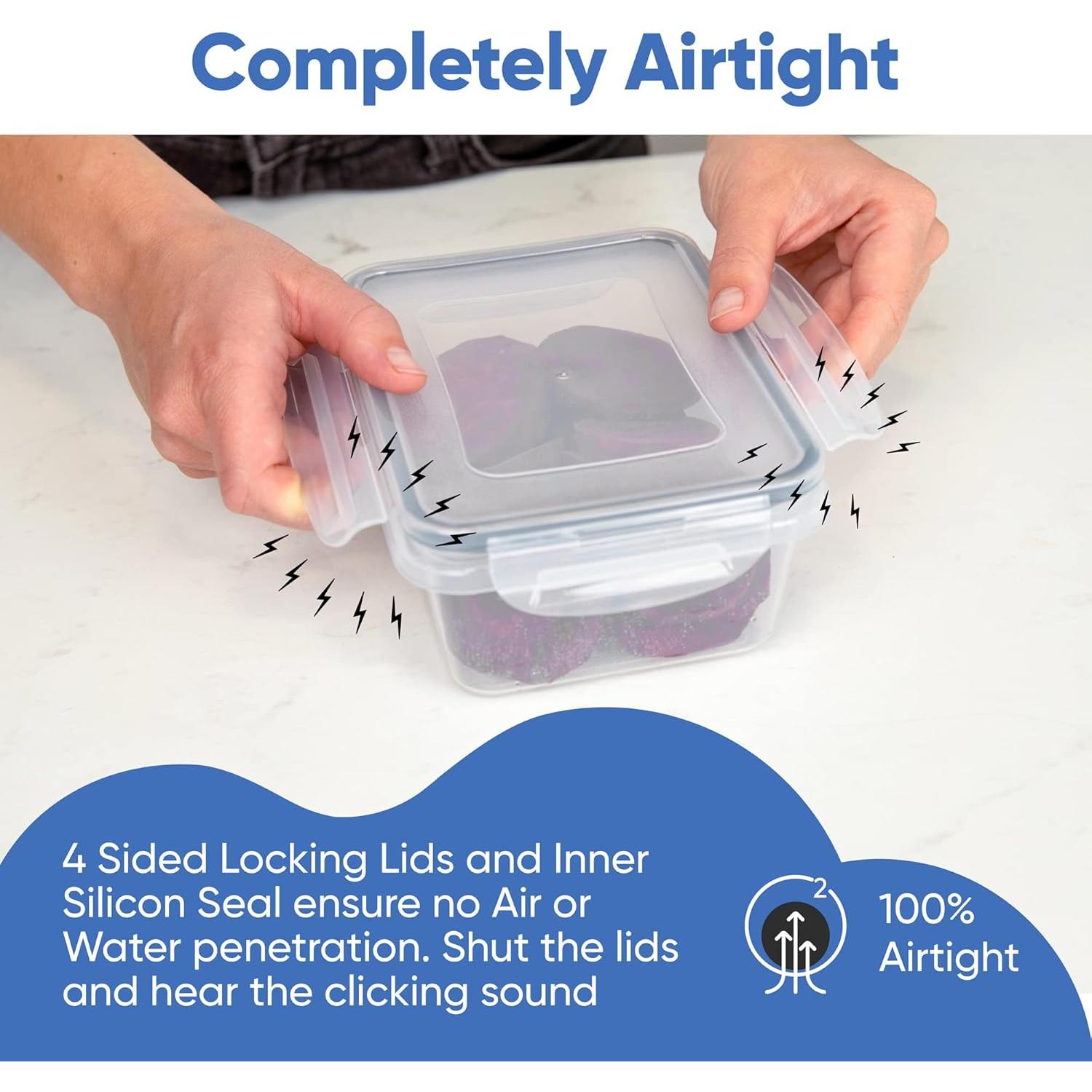 Set de 32 Contenedores de Alimentos Herméticos Chef's Path