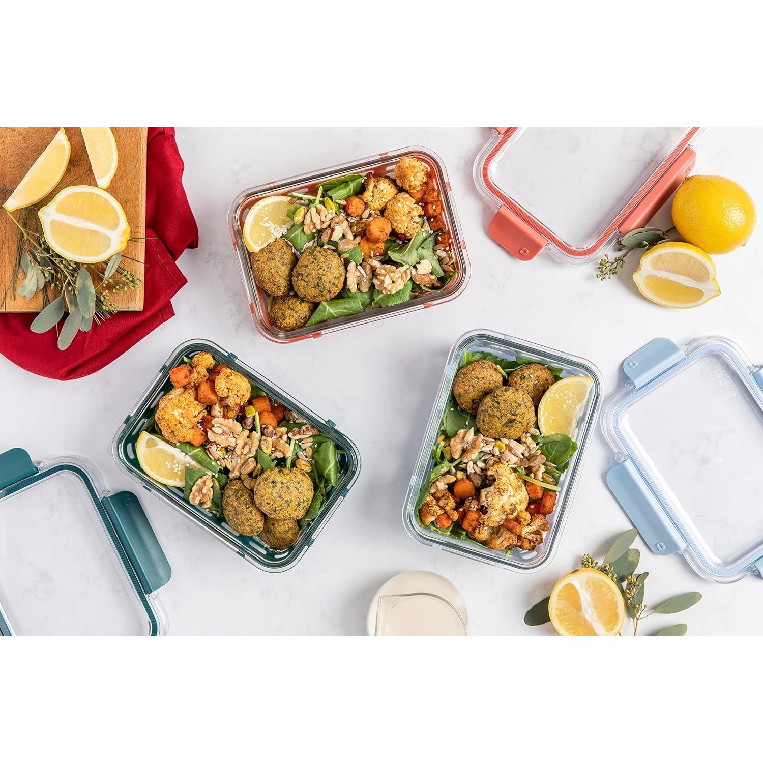 Juego de Contenedores de Vidrio Ello Duraglass 10 Piezas 3.4 Tazas