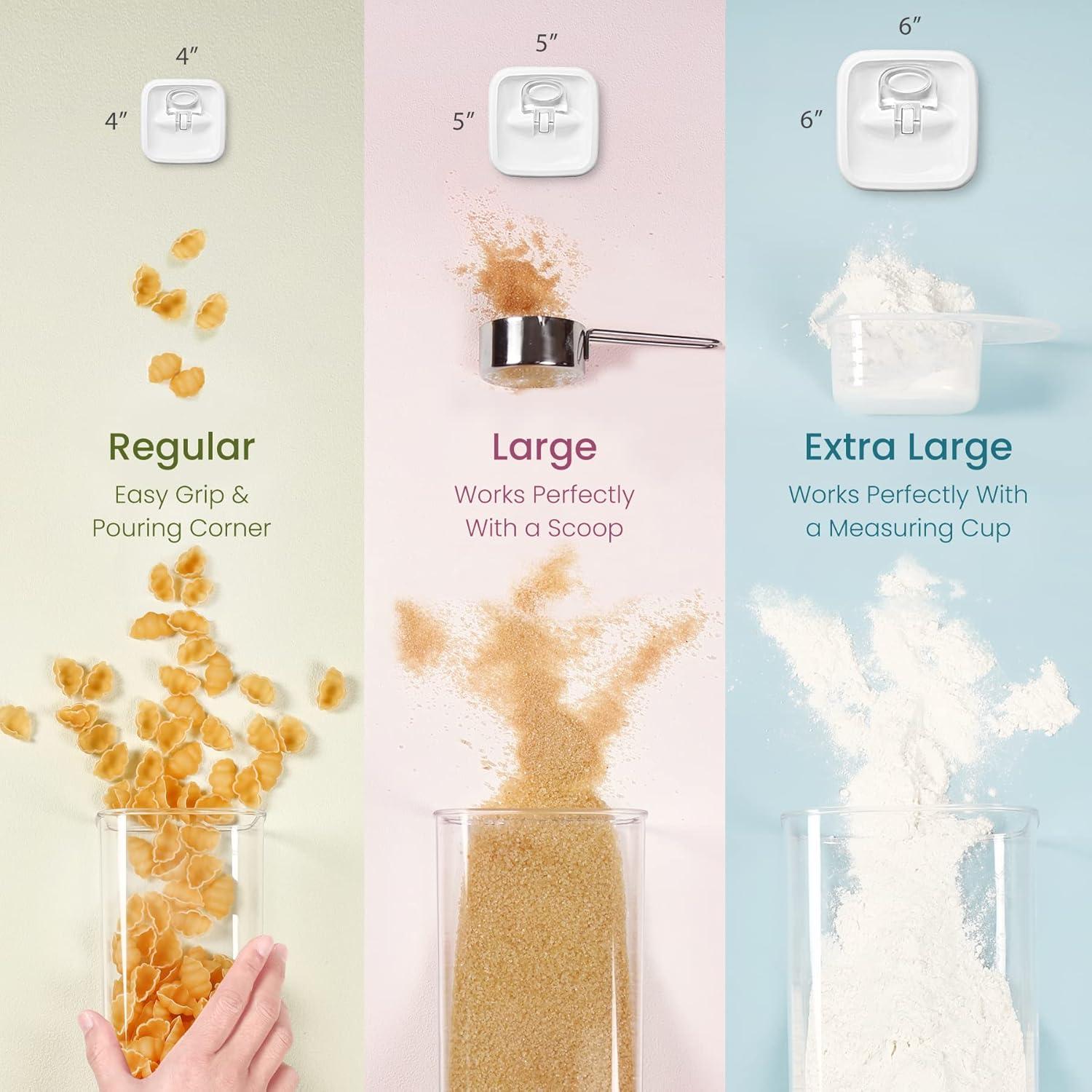 Contenedores de Almacenamiento Felli Flip-Tite 1.8L 3 Piezas