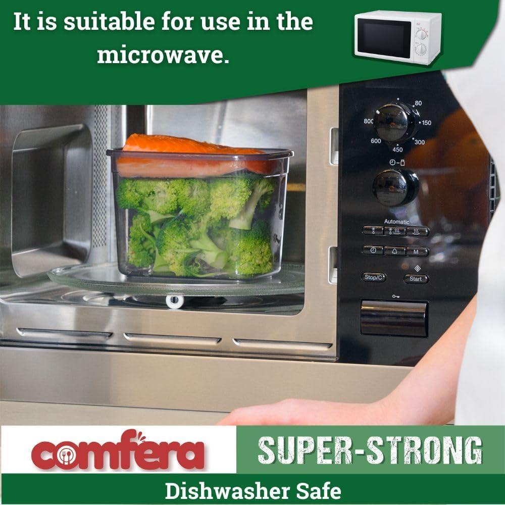 Contenedores de Almacenamiento de Alimentos COMFERA 12 Piezas 1.2L