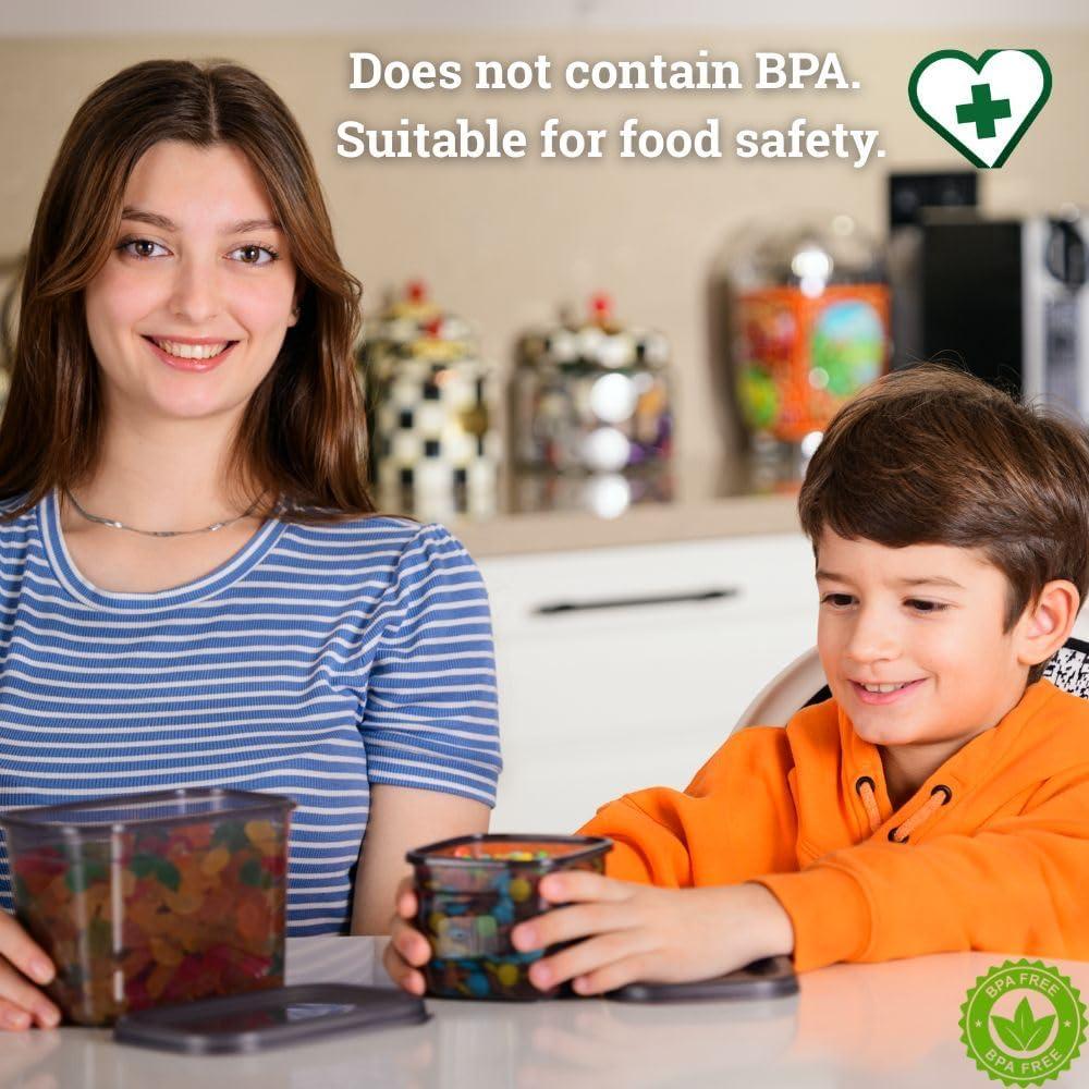 Contenedores de Almacenamiento de Alimentos COMFERA 12 Piezas 1.2L