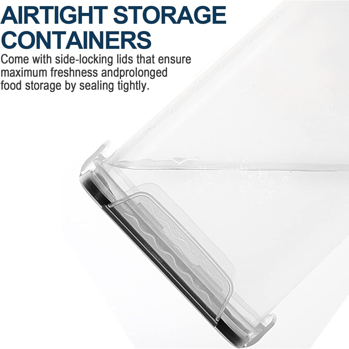 Contenedores de Almacenamiento Herméticos M MCIRCO 6.5L - 4 Piezas