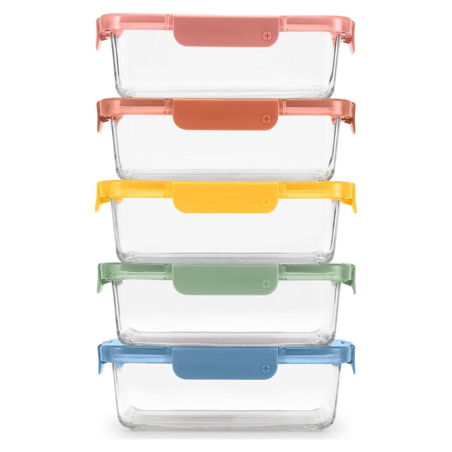 Juego de Almacenamiento de Comida Ello Color Lock 10 Piezas