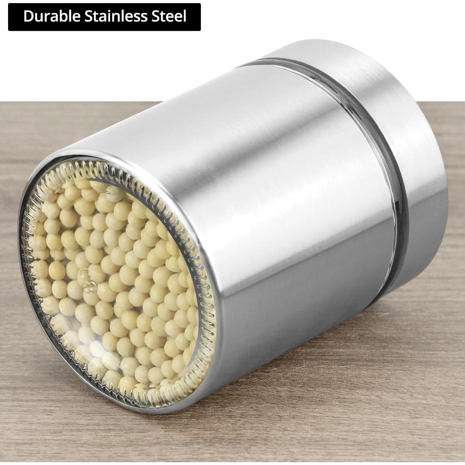 Juego de Tarros de Cocina QWORK 6 Piezas 590 ml Acero Inoxidable