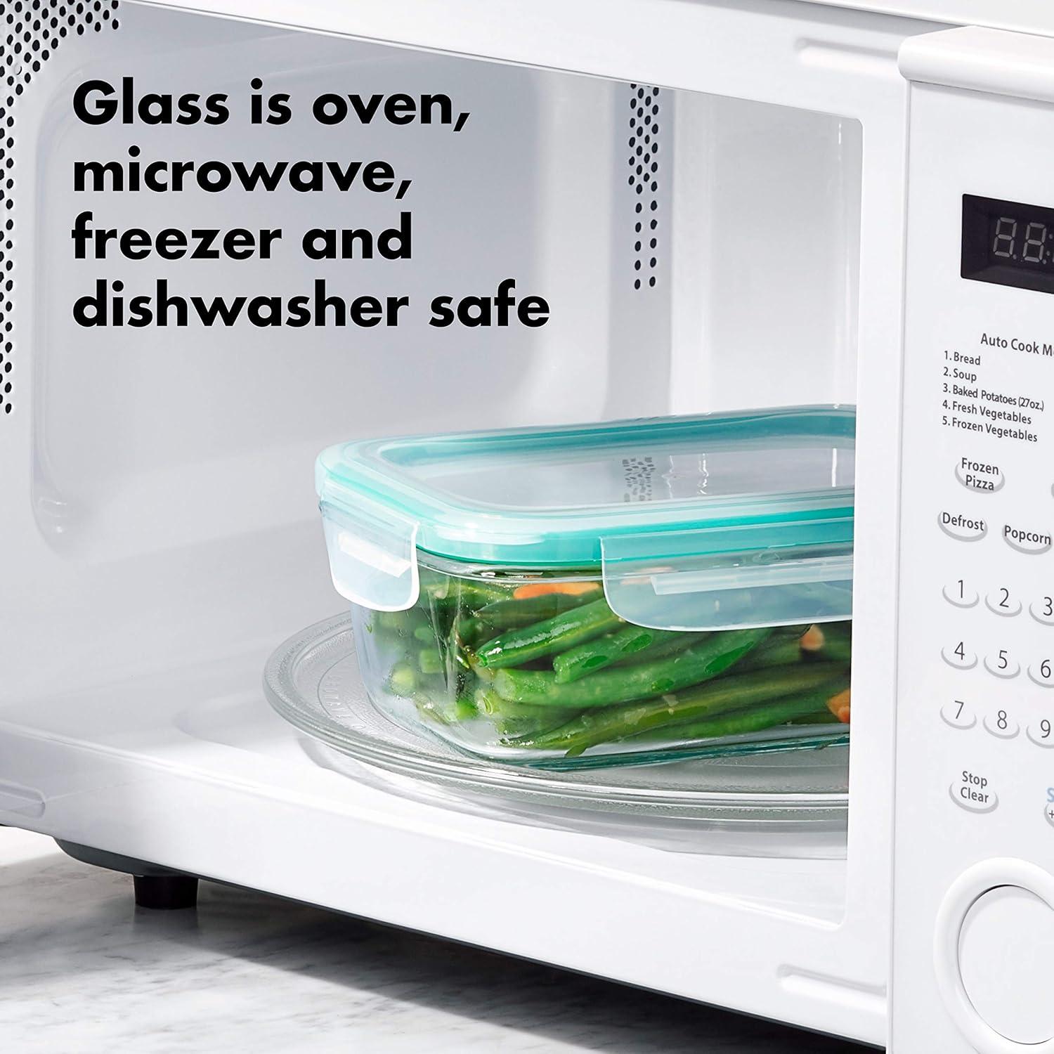 Set de Contenedores de Vidrio OXO Good Grips 8 Piezas Herméticos