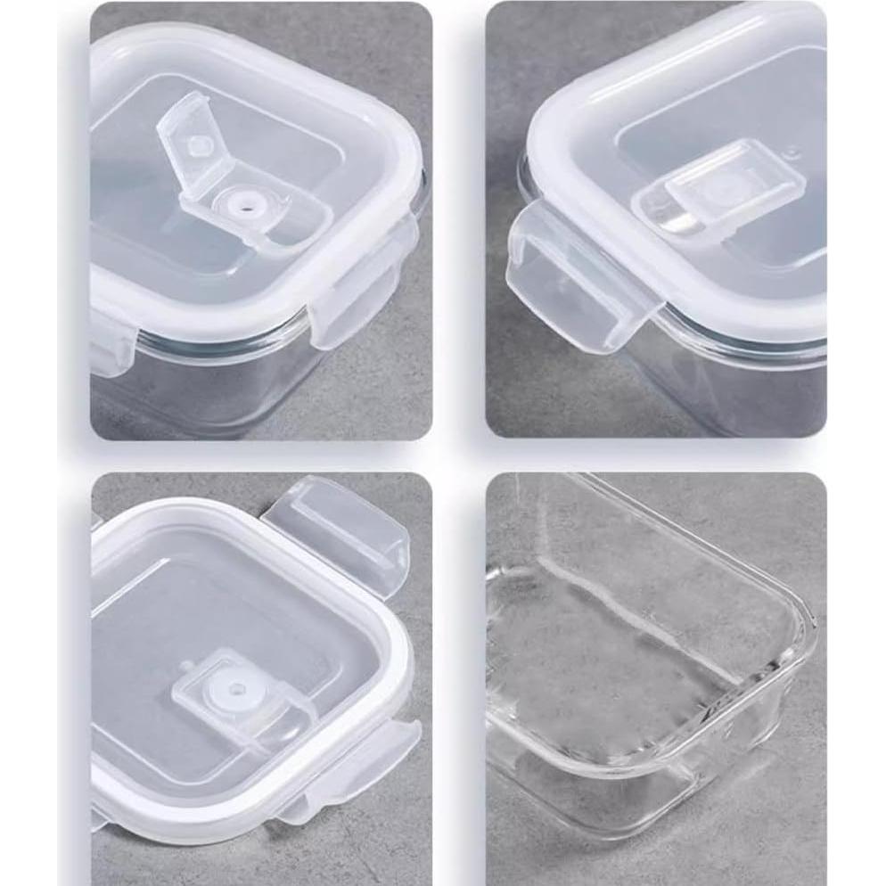 Contenedores de Almacenamiento de Comida de Vidrio 400ml R.repad yay