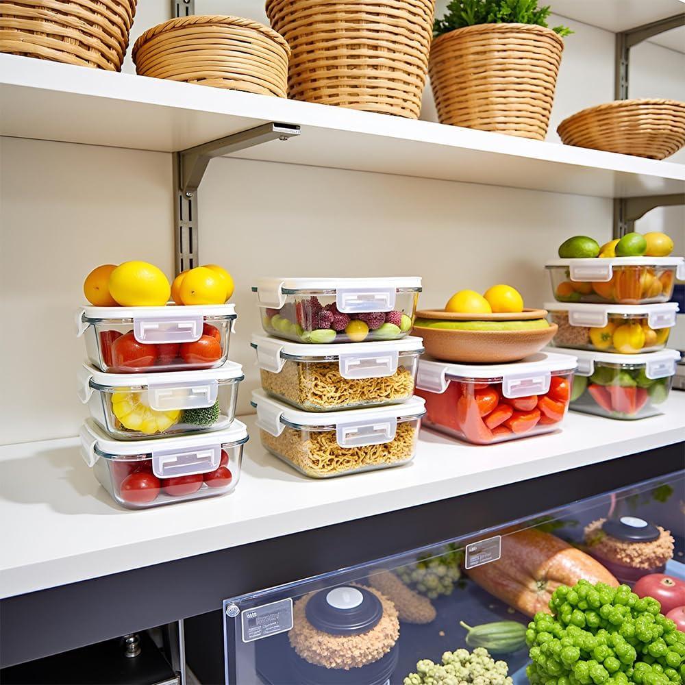 Contenedores de Almacenamiento de Comida de Vidrio 400ml R.repad yay