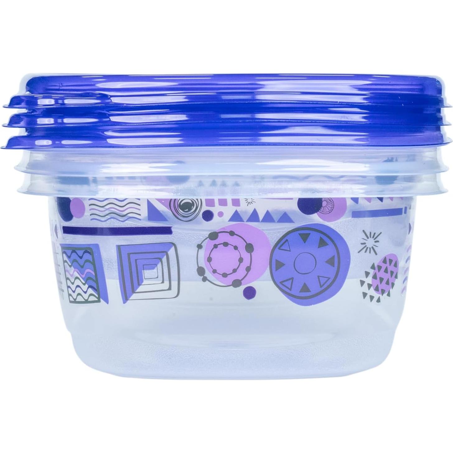 Contenedores de Almacenamiento de Alimentos GladWare 20 Pzas