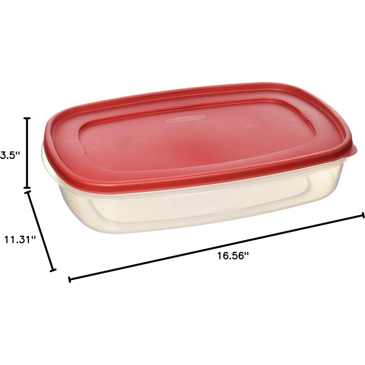 Contenedor de Almacenamiento Rubbermaid 5.68L Juego de 2
