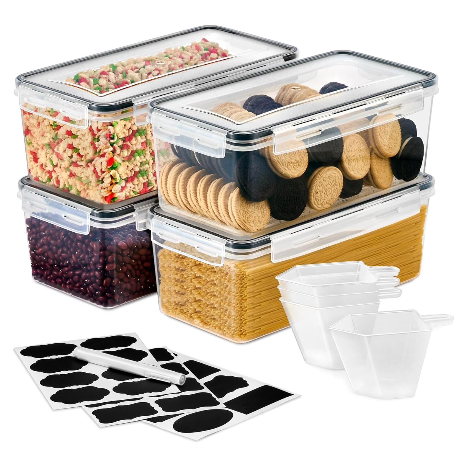 Contenedores de Almacenamiento Hermético Sorbus - 4 Piezas - 3.2L