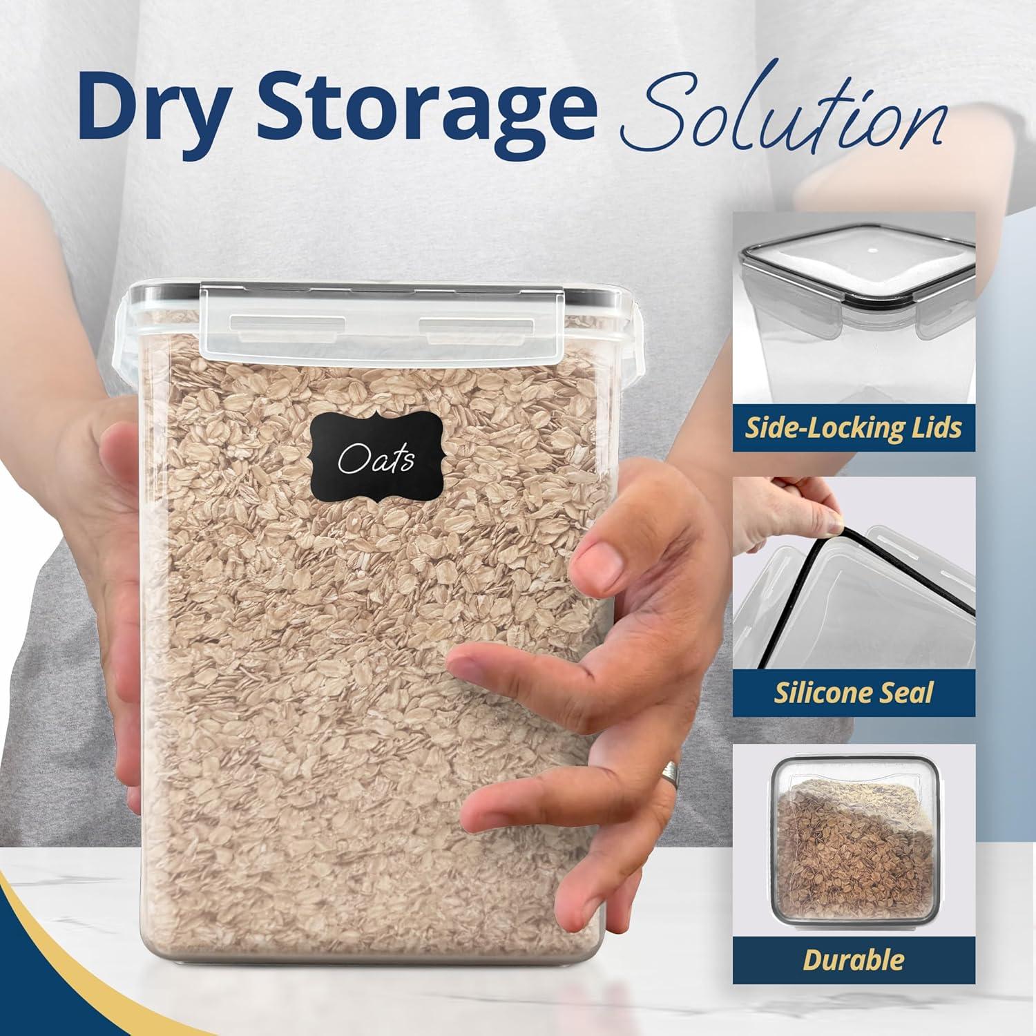 Contenedores de Almacenamiento Herméticos Reli. 5.2L (4 Pzs) BPA