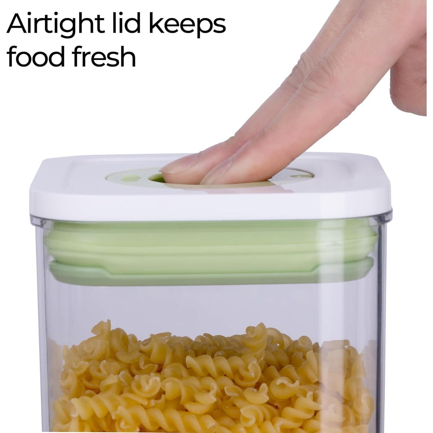 Juego de 7 Contenedores Herméticos Linoroso 5.2L Apilables