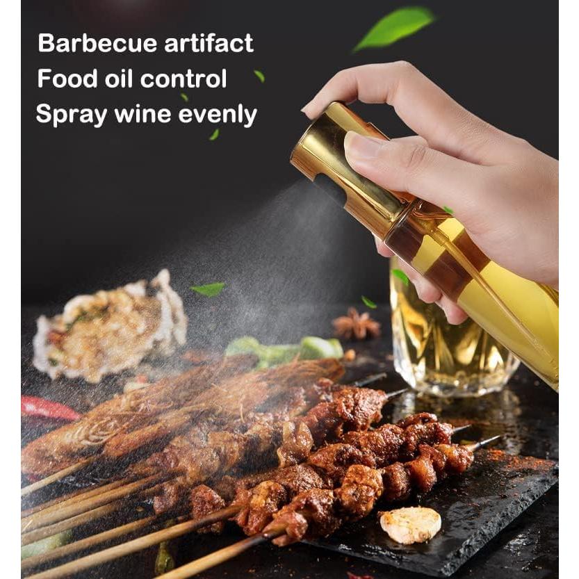 Pulverizador de Aceite de Oliva Ishphso 100ml Dorado