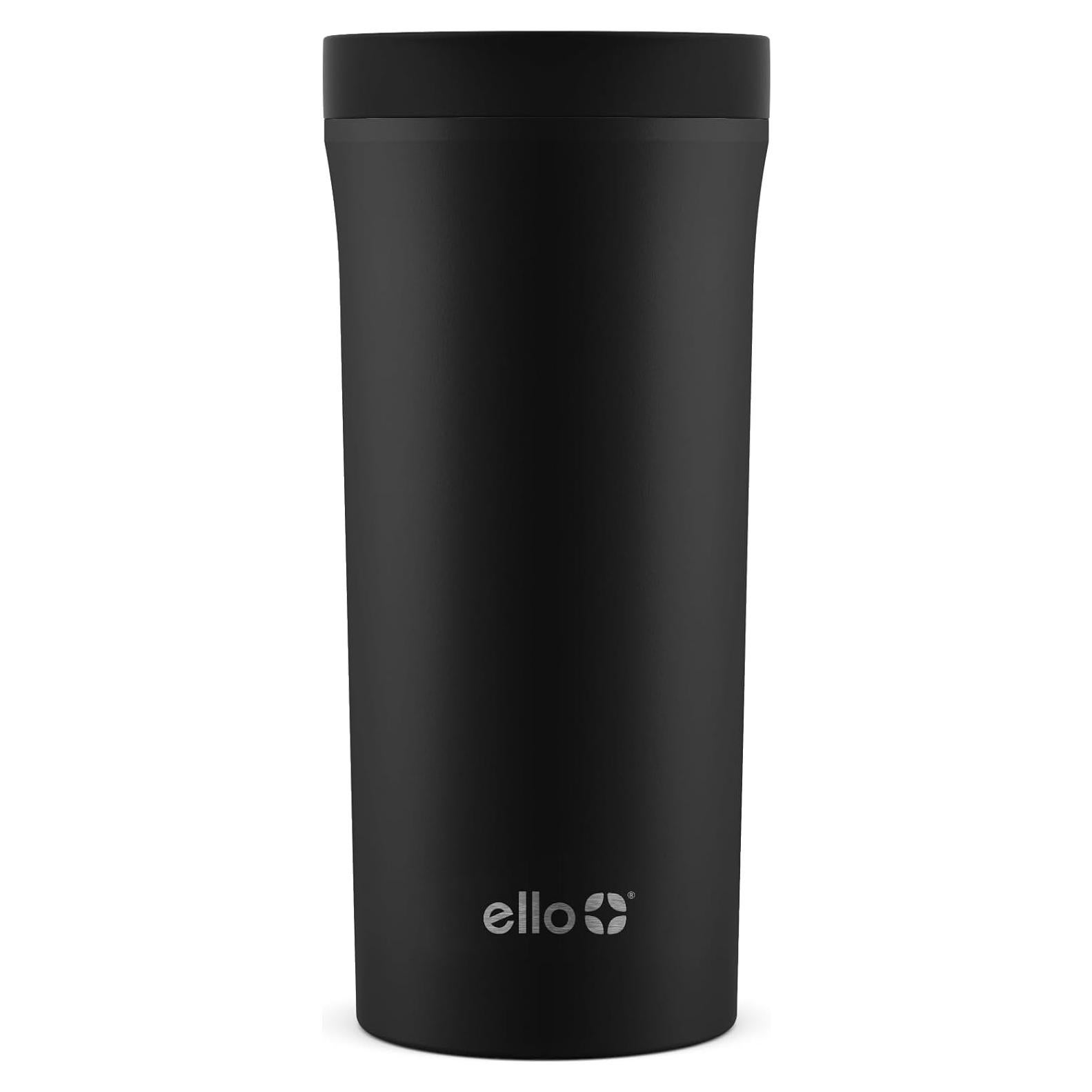 Taza de Viaje Ello Arabica 414ml Acero Inoxidable Negra