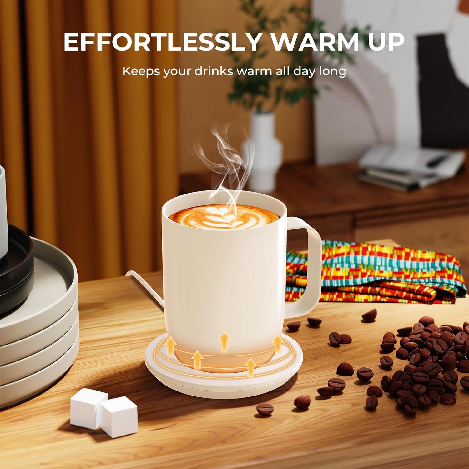 Base de Carga Blanca OatXtorpor para Taza Inteligente 1 y 2