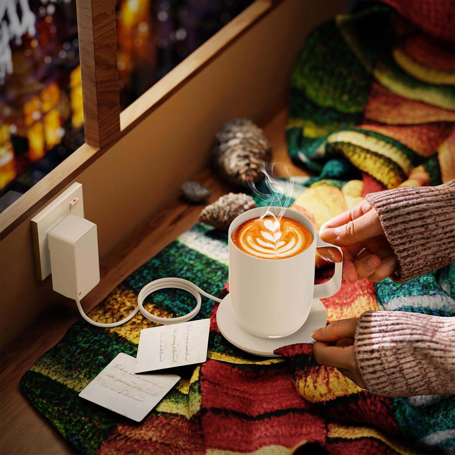 Base de Carga Blanca OatXtorpor para Taza Inteligente 1 y 2