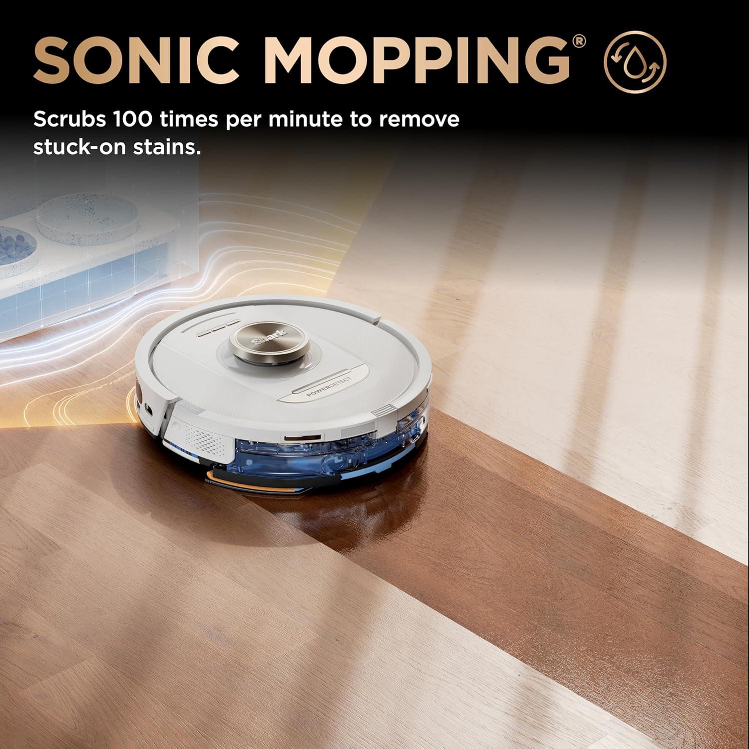 Aspiradora Robot Shark PowerDetect 2 en 1 con Autovaciado