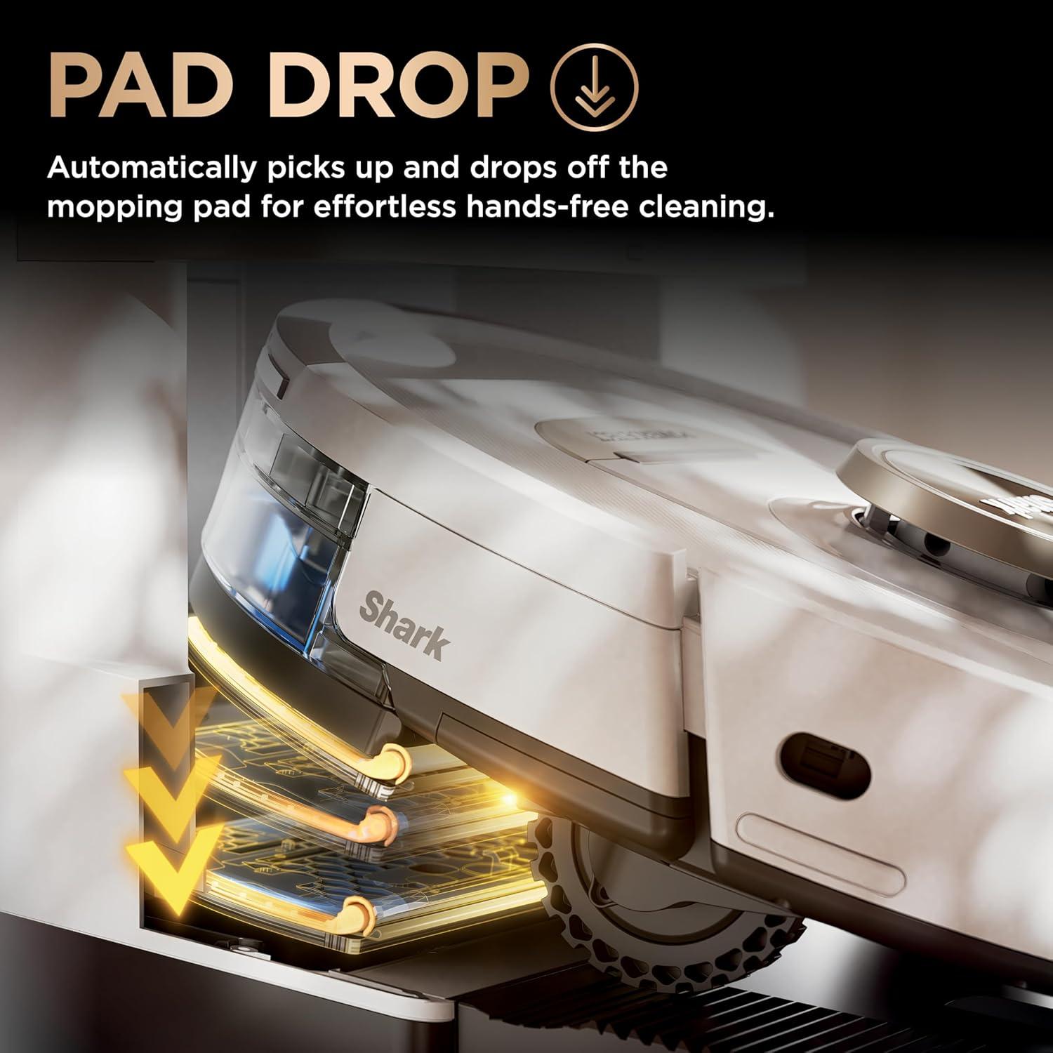 Aspiradora Robot Shark PowerDetect 2 en 1 con Autovaciado