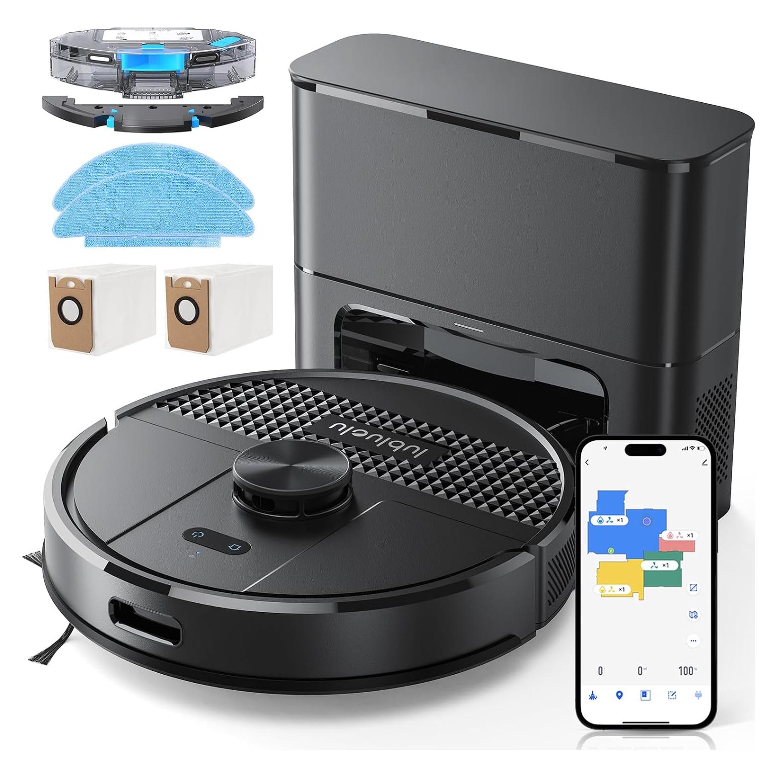 Aspiradora Robot Lubluelu SL68 Plus con Autovaciado 3L