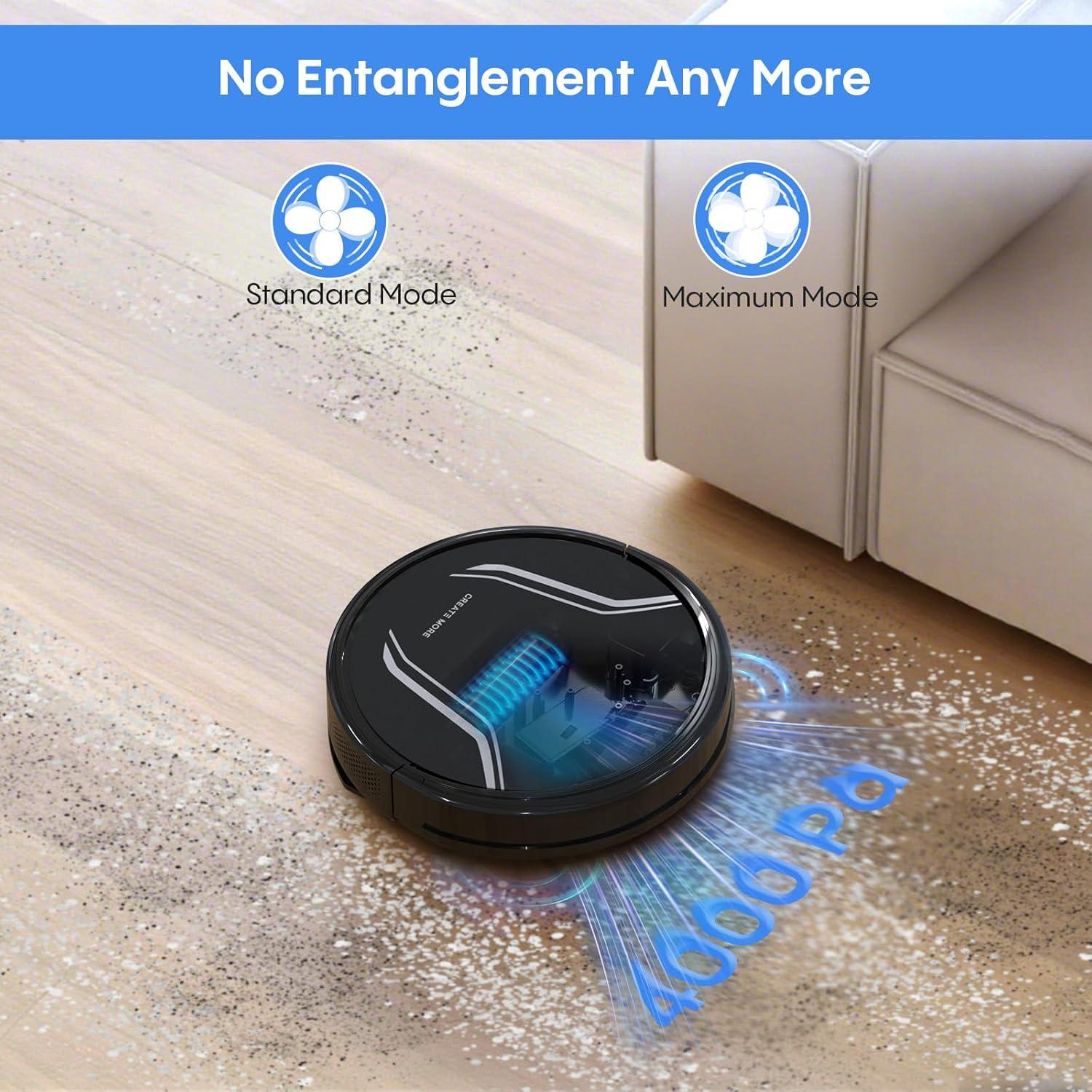 Robot Aspirador y Mopa Bagotte A22 4 en 1 5000Pa WiFi Control App