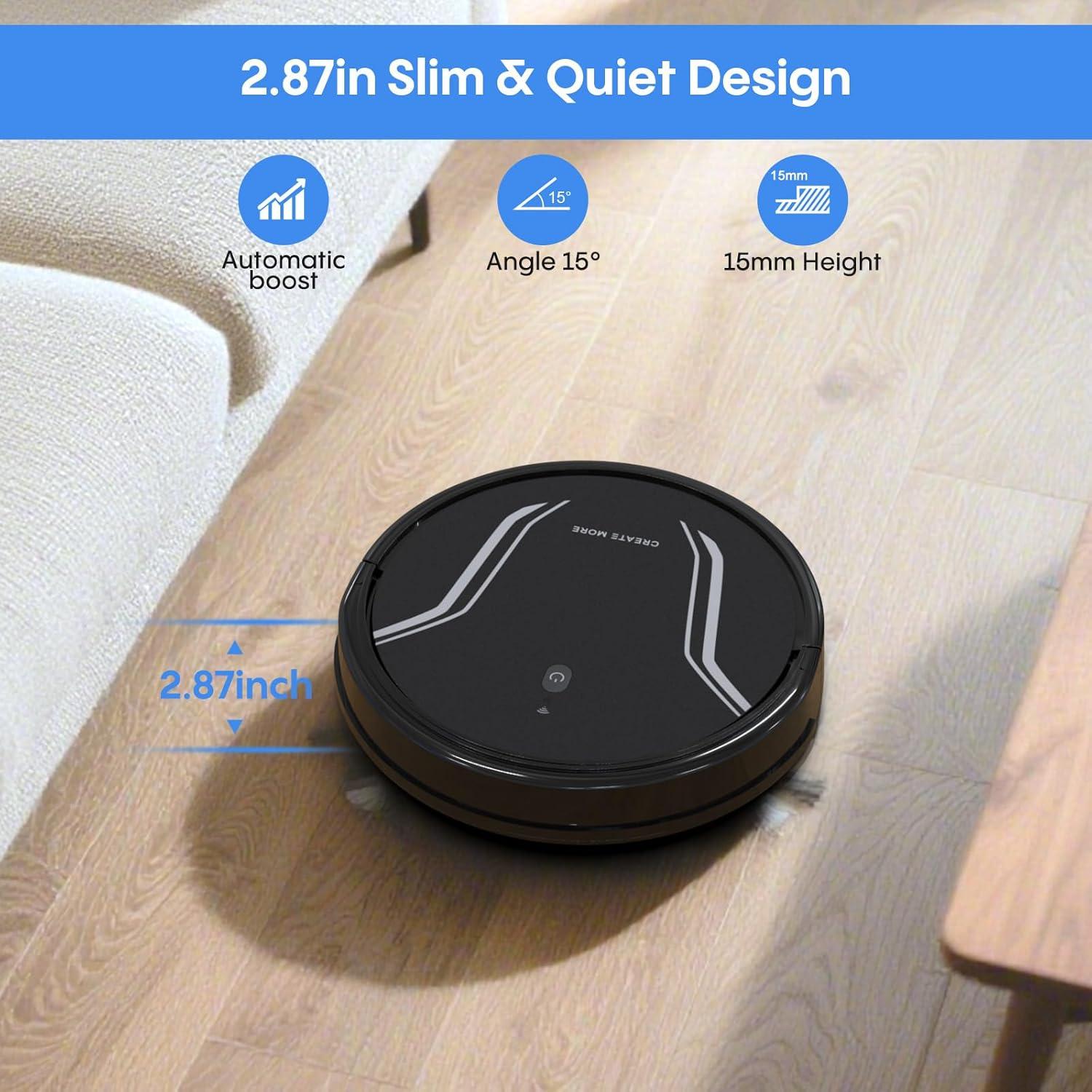 Robot Aspirador y Mopa Bagotte A22 4 en 1 5000Pa WiFi Control App