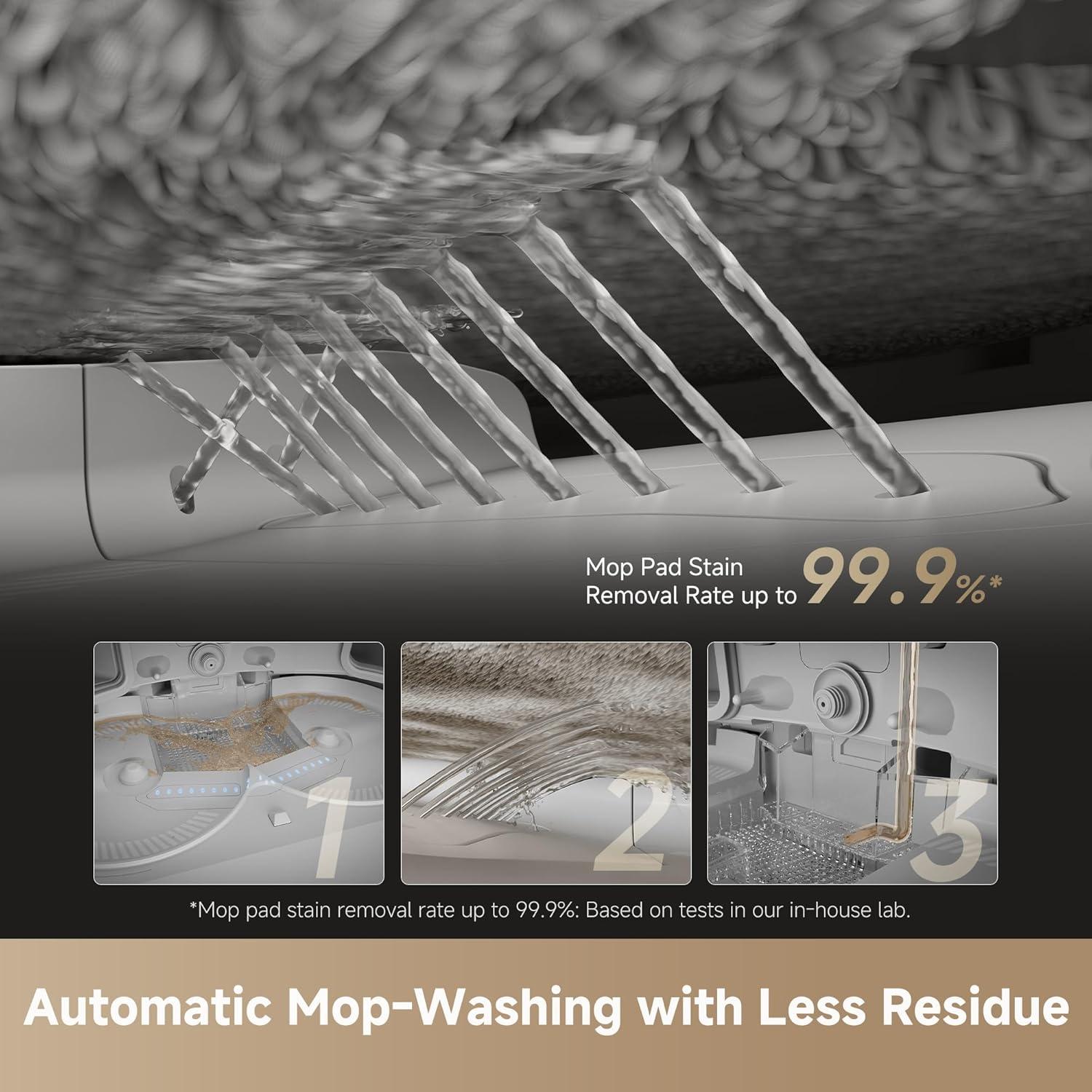 Aspiradora Robot DREAME X50 Ultra con Auto-Vaciado 20,000Pa