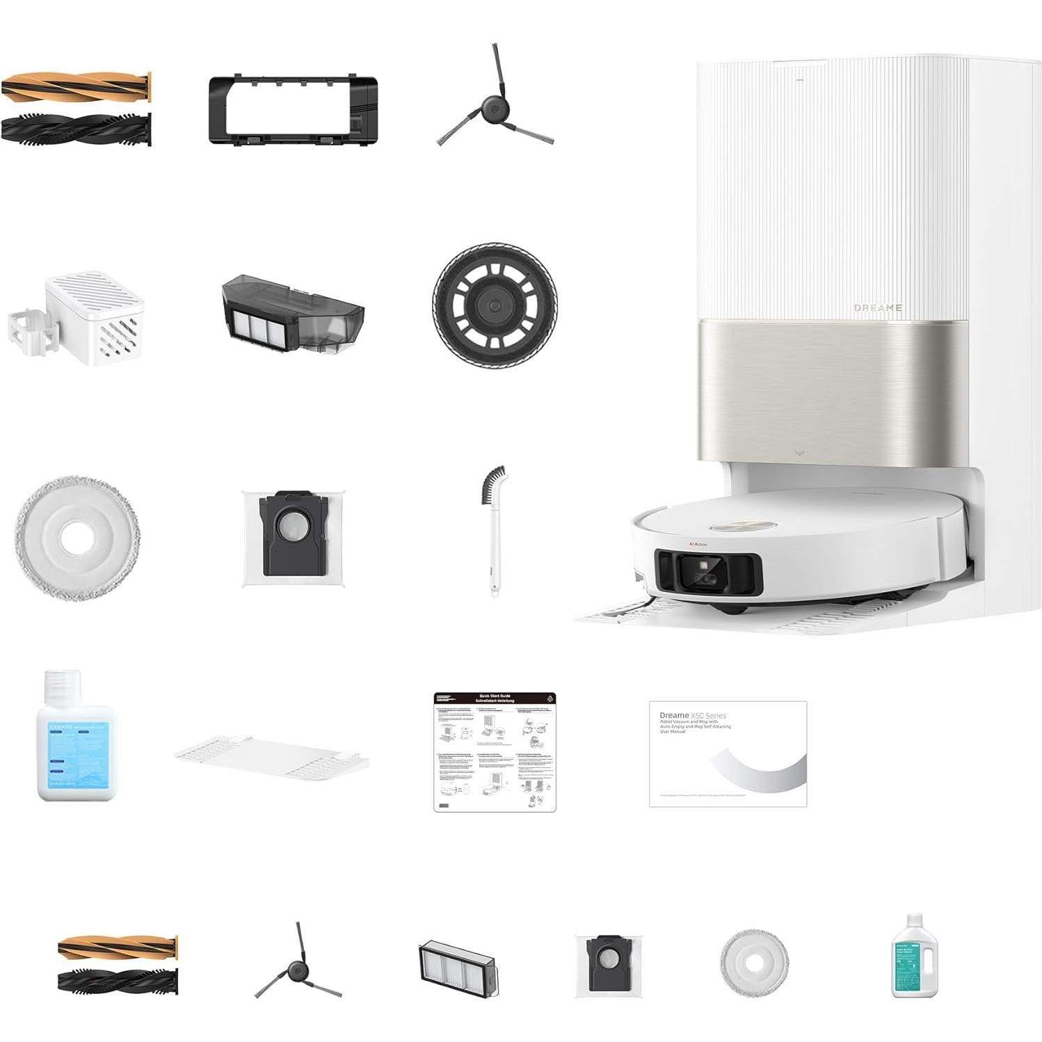 Aspiradora Robot DREAME X50 Ultra con Auto-Vaciado 20,000Pa