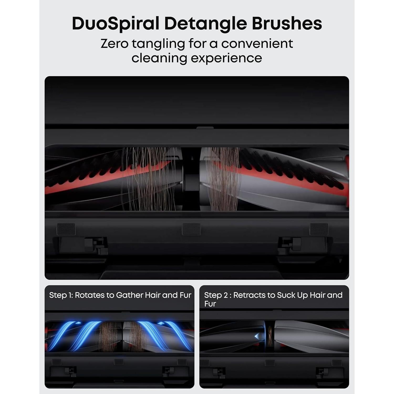 Robot Aspiradora eufy E28 con Sistema HydroJet y Mopa Rodante