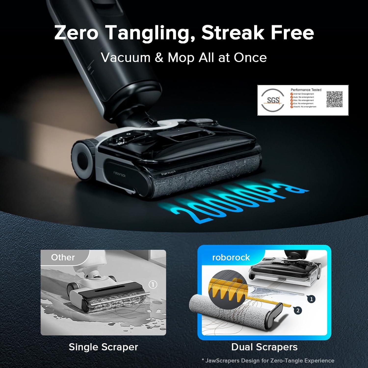 Aspiradora Húmeda y Seca Roborock F25 ACE Combo Inalámbrica