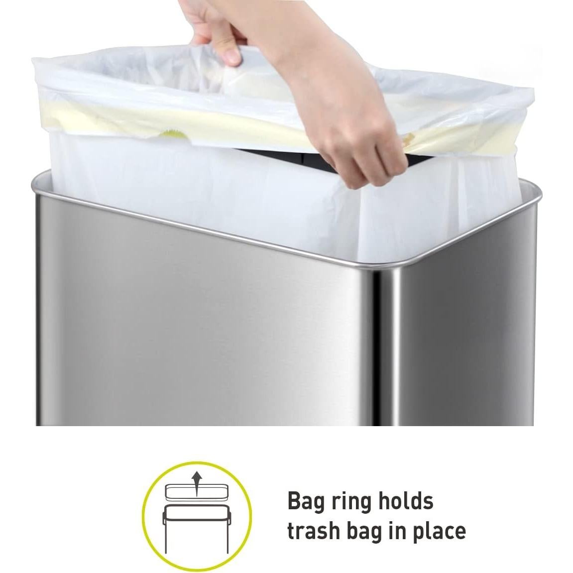 Bote de Basura EKO Mirage-T 50L con Sensor de Movimiento