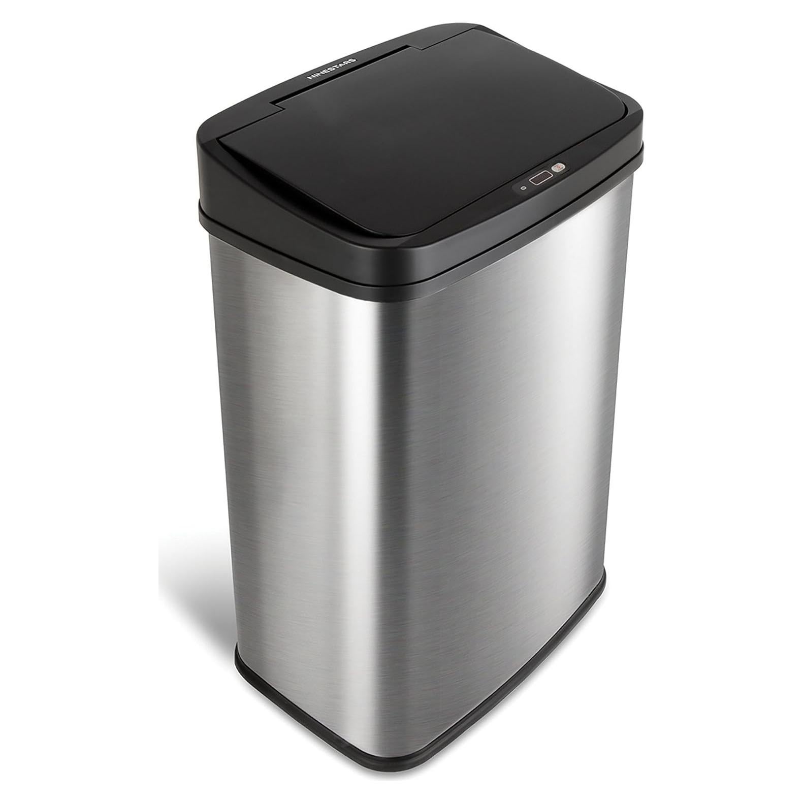 Basurero Automático Ninestars DZT-50-28 49L Sensor Infrarrojo
