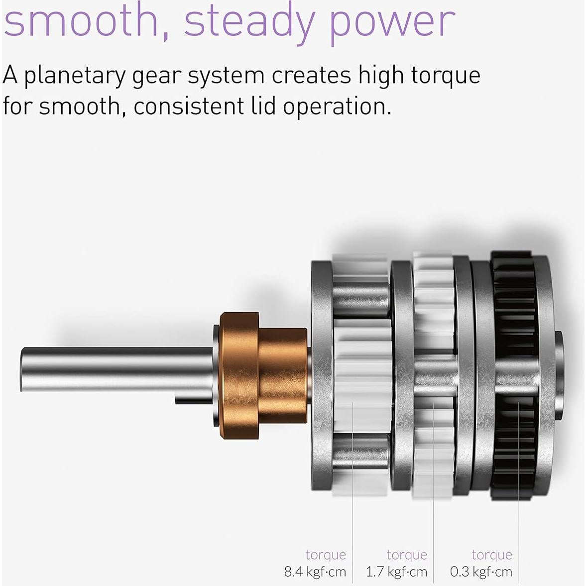 Papelera Automática Semirredonda 45L simplehuman Acero Inoxidable