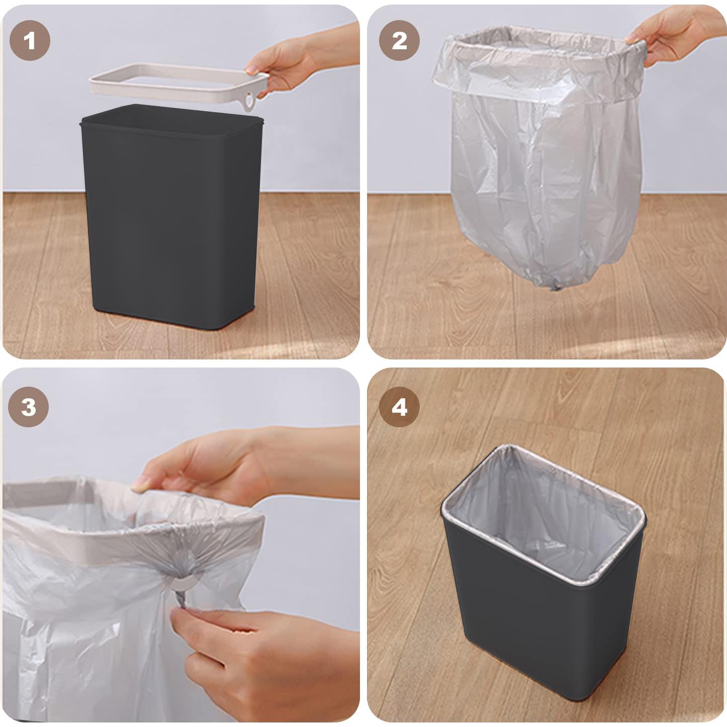 Basurero Inteligente Yatmung 9.5L Sin Contacto Negro