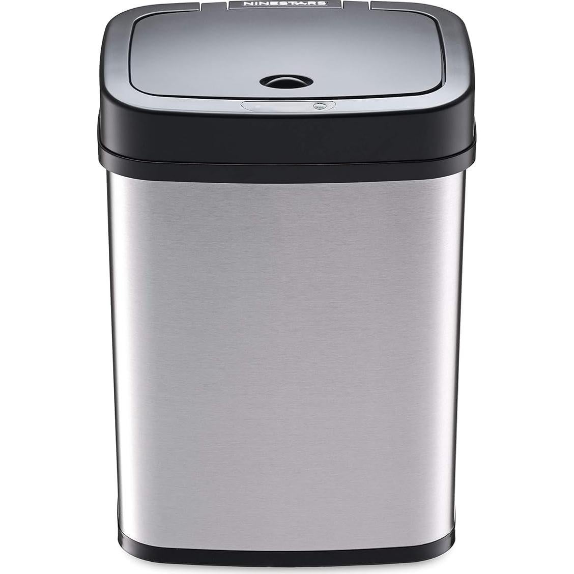 Basurero Automático Ninestars DZT-12-5 12L Inoxidable Negro
