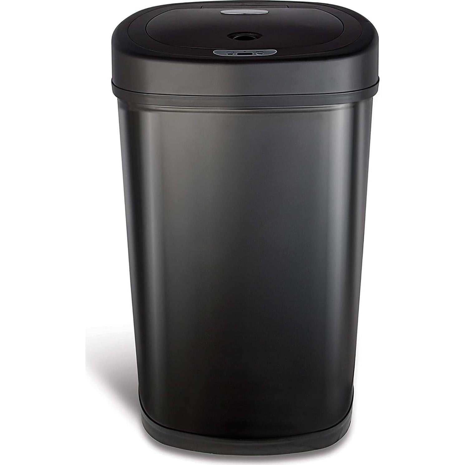 Basurero Automático Ninestars DZT-50-9BK 50L Inoxidable Negro