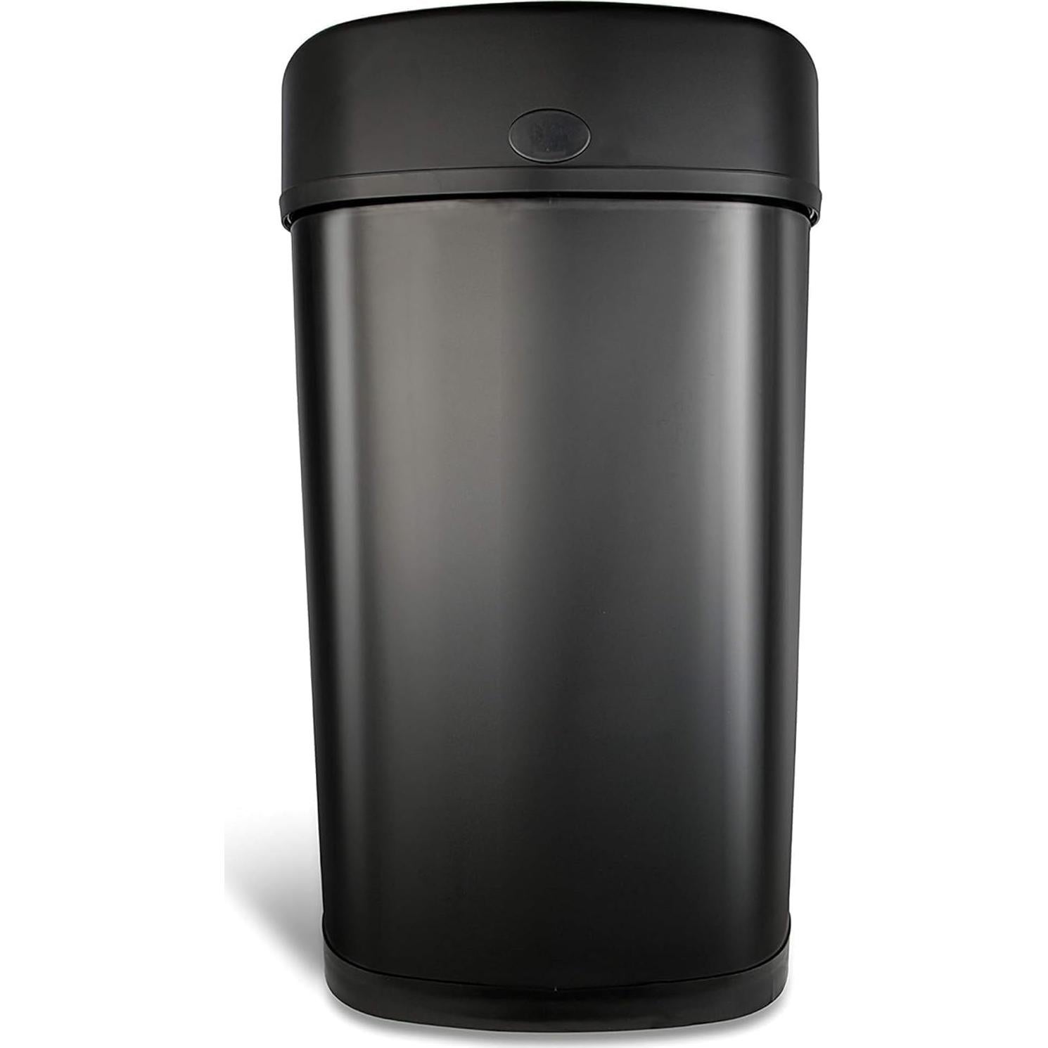 Basurero Automático Ninestars DZT-50-9BK 50L Inoxidable Negro