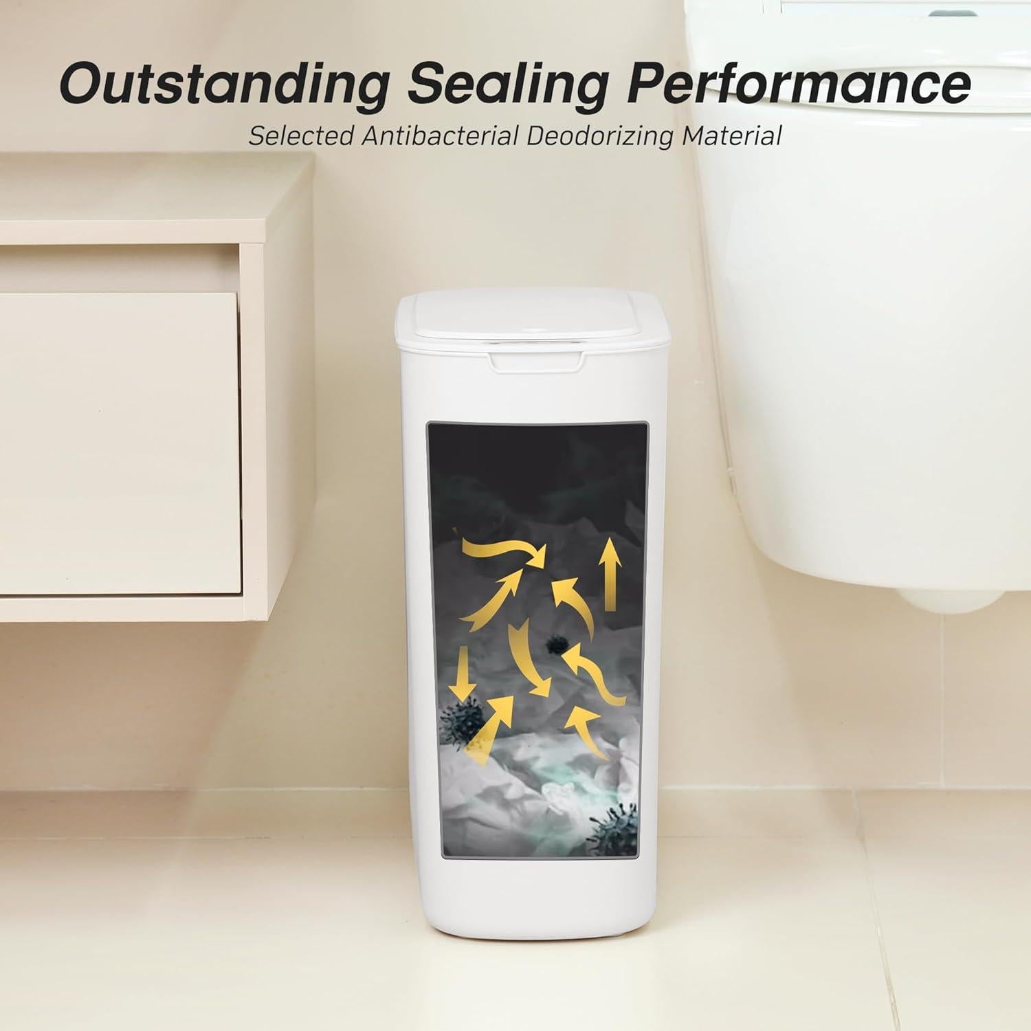 Basurero Automático FRESHLIX 6 Galones con Sensor de Movimiento