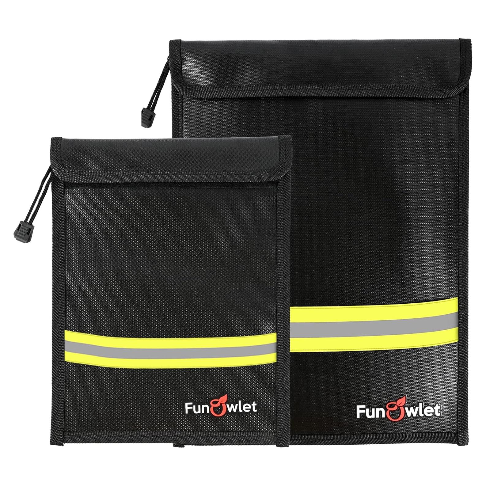 Bolsa de Documentos FunOwlet a Prueba de Fuego y Agua