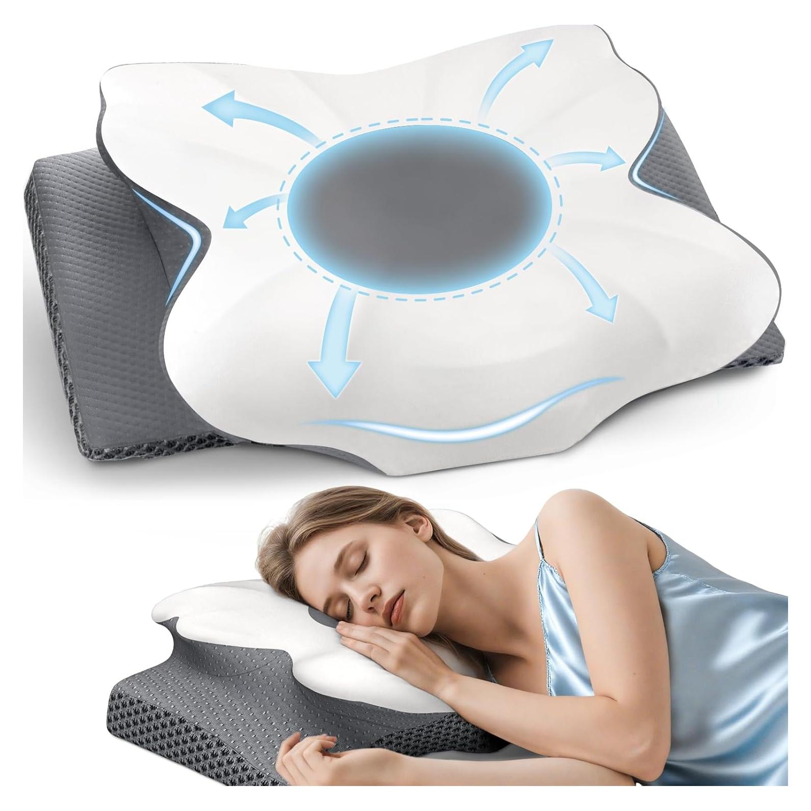 Almohada Cervical Ergonómica TranquilZone Reina Espuma Viscoelástica