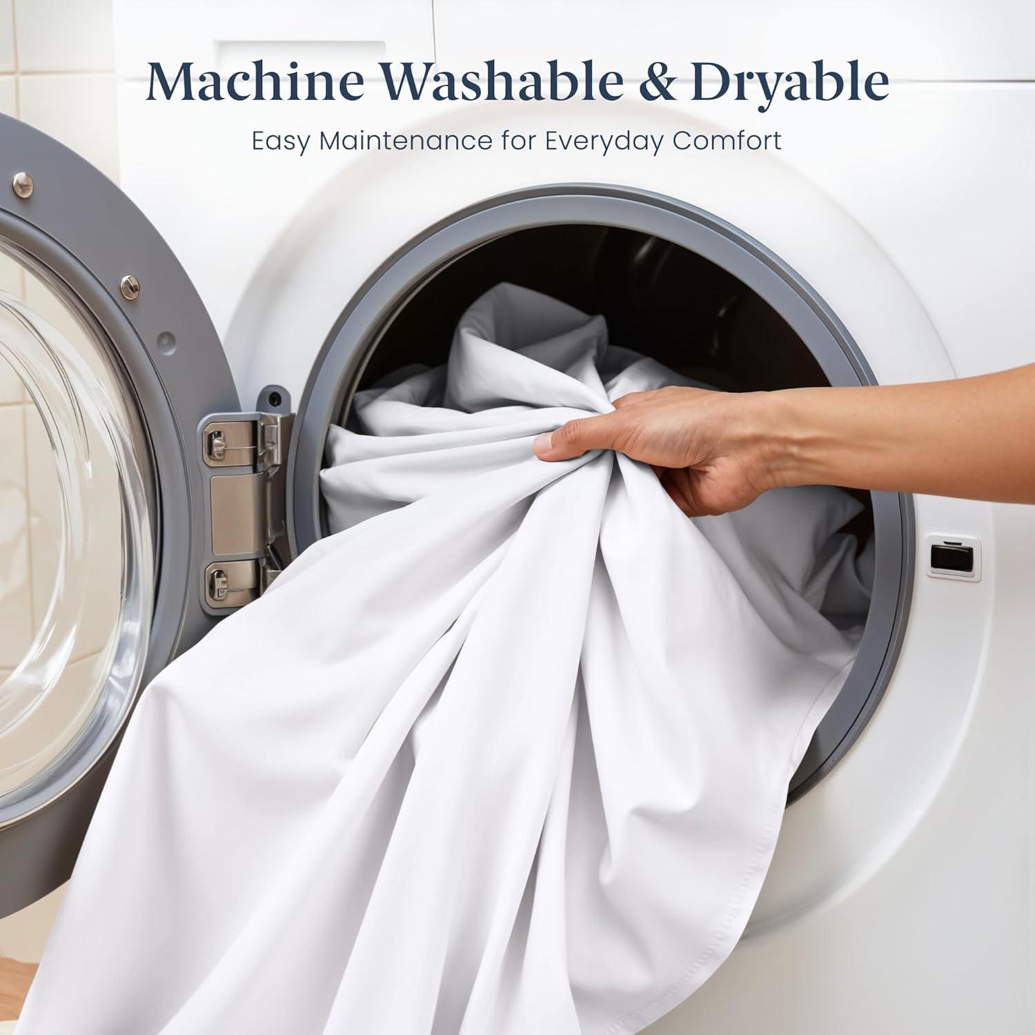 Juego de Sábanas de Viscosa de Bambú Ella Jayne Queen 4 Piezas