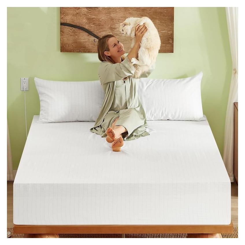 Sábanas Queen VMTIZZ 90% Viscosa Bambú Ajustadas 38.1cm