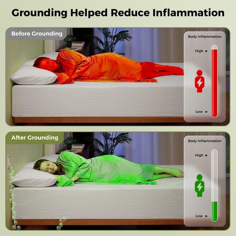 Sábanas Queen VMTIZZ 90% Viscosa Bambú Ajustadas 38.1cm