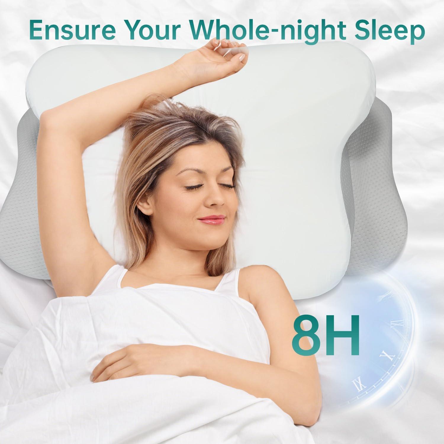 Almohada Cervical DreemCore Ergonómica con Espuma de Memoria