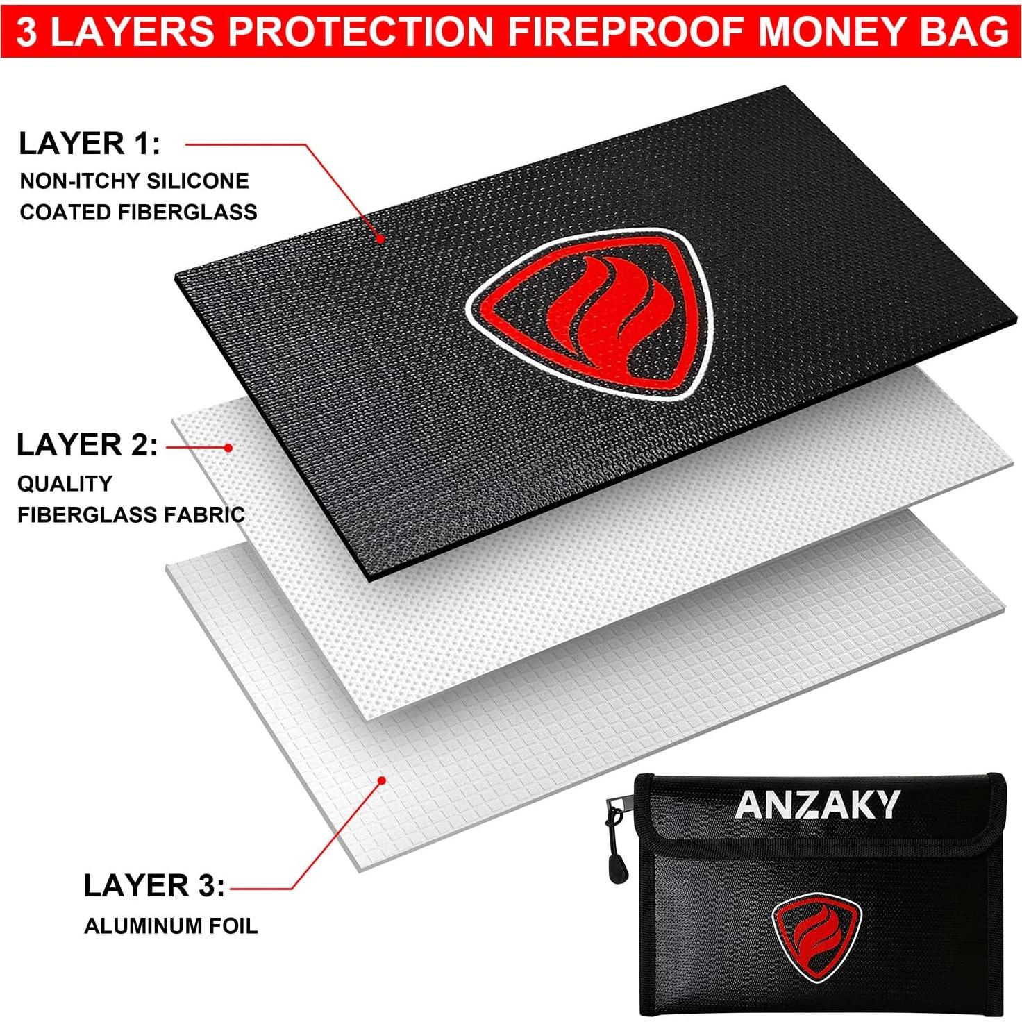 Marco de Foto Seguro ANZAKY 12.7x17.8cm con Compartimento Oculto