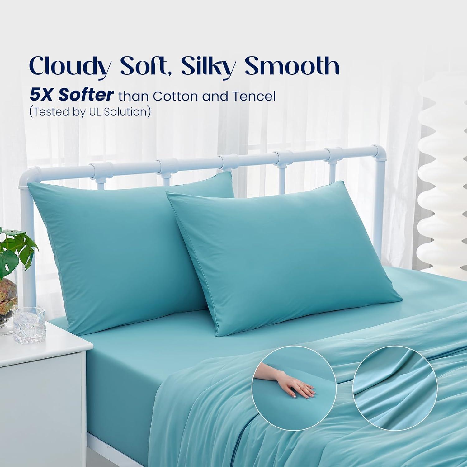 Juego de Sábanas Queen Dream Valley Ajustable Fresca 3 PZS