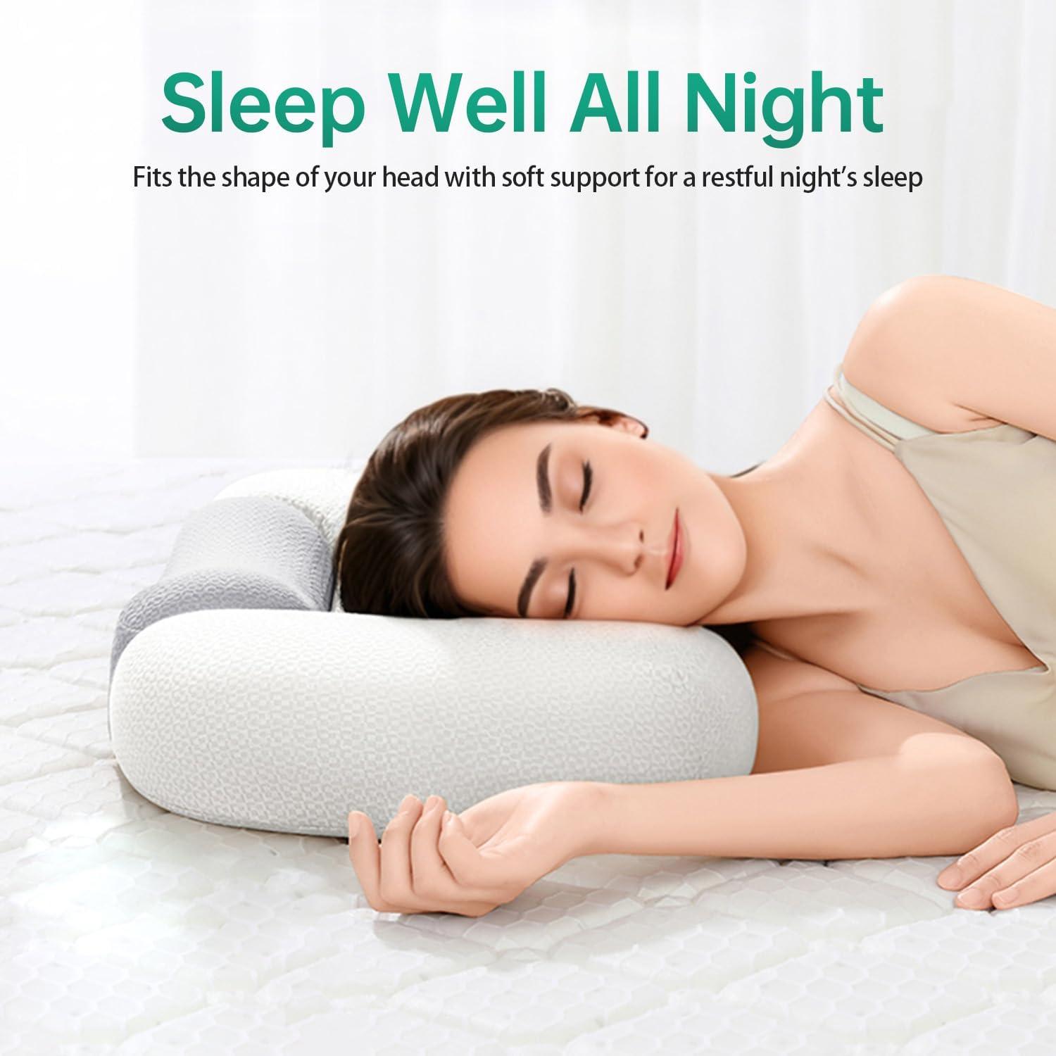 Almohada Ergonómica MOONYOOY m01 de Espuma con Memoria 59x36cm