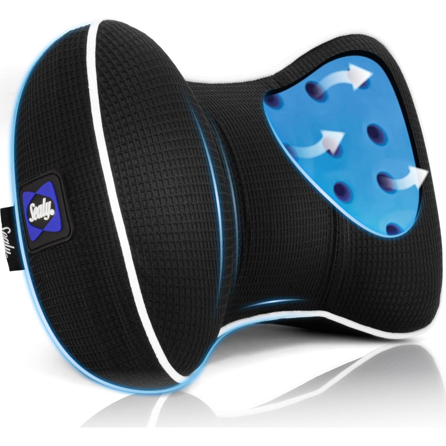 Almohada de Cuello Viscoelástica Sealy para Coche y Oficina