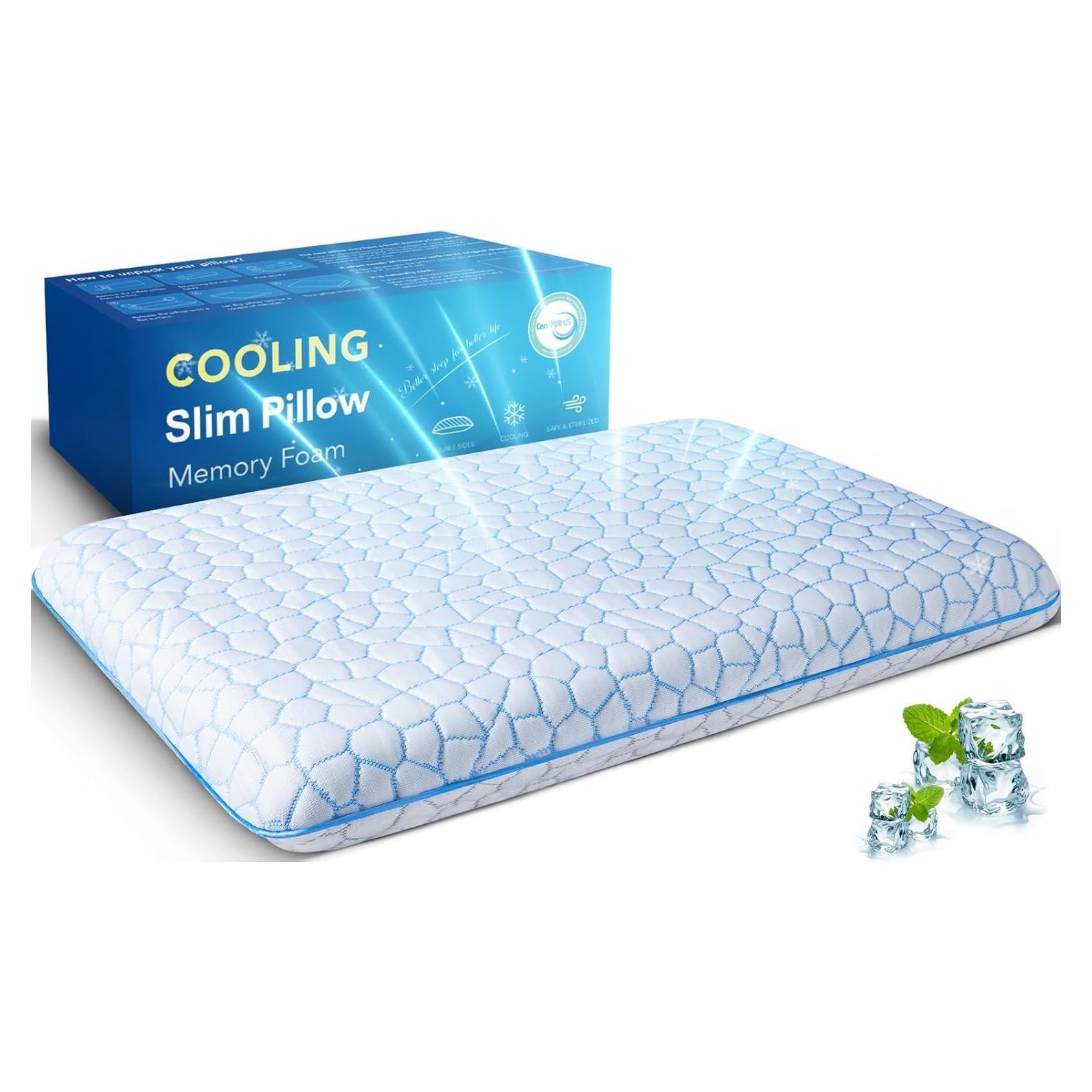 Almohada Plana Ultra Fina SUPA MODERN 5.7 cm Espuma Viscoelástica